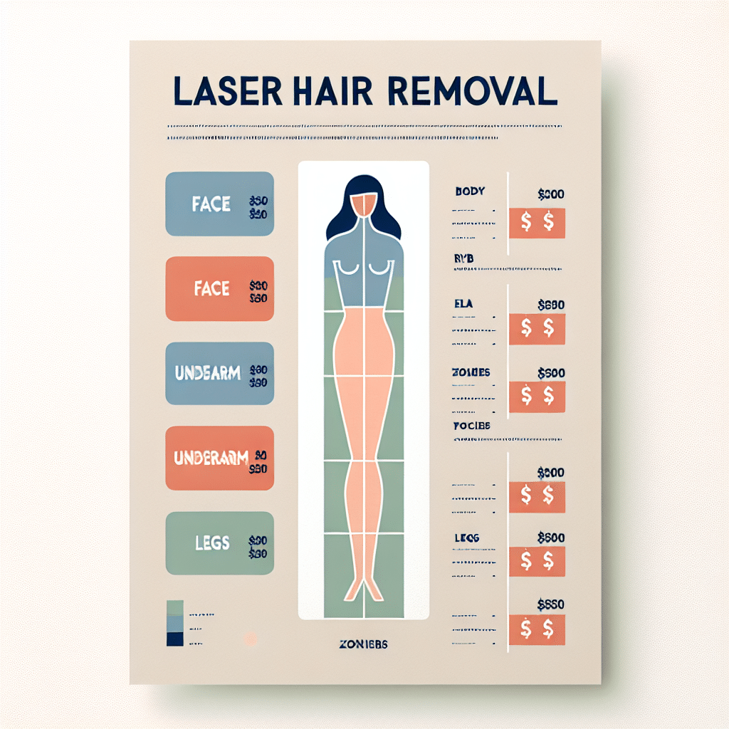 laserowa depilacja cena