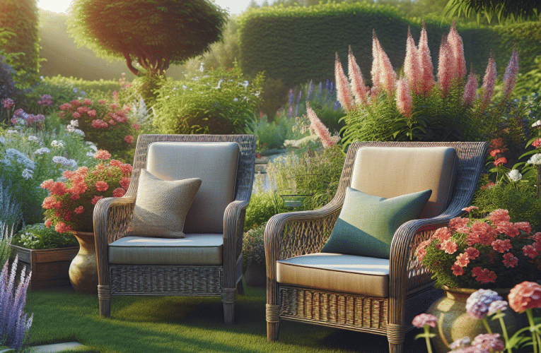 Fotele do ogrodu – Jak wybrać komfortowe i stylowe siedziska do Twojej zielonej oazy?