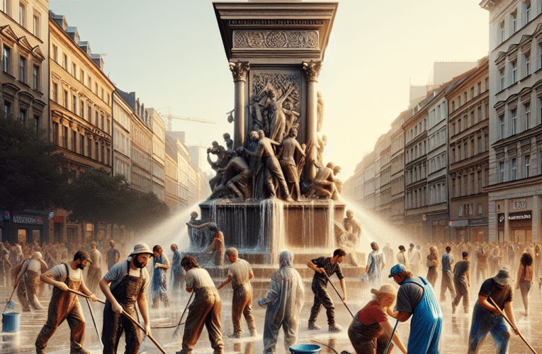 Mycie kamienia w Warszawie – jak skutecznie czyścić powierzchnie kamienny w mieście stołecznym