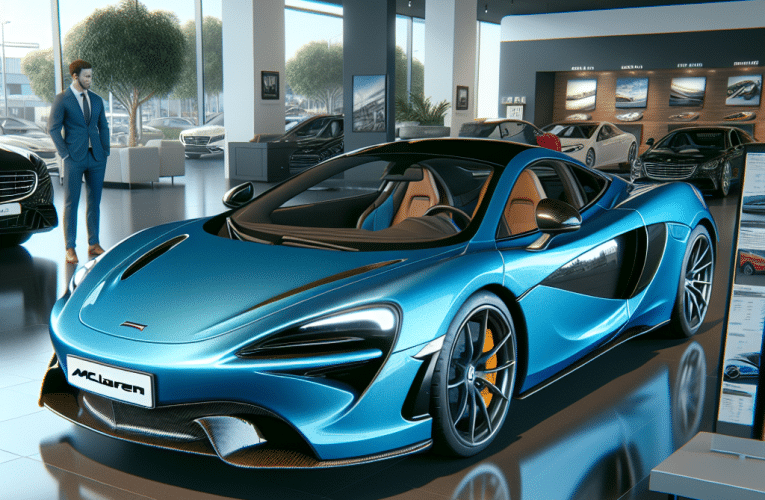 McLaren sprzedaż – jak skutecznie sprzedawać luksusowe samochody sportowe