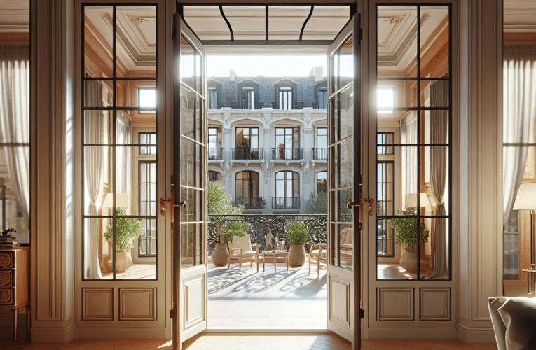 Drzwi balkonowe dwuskrzydłowe: Jak wybrać i zainstalować w nowoczesnym mieszkaniu?