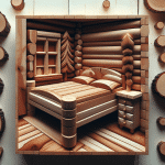drewniane łóżka sosnowe
