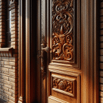 drzwi wejściowe zewnętrzne drewniane