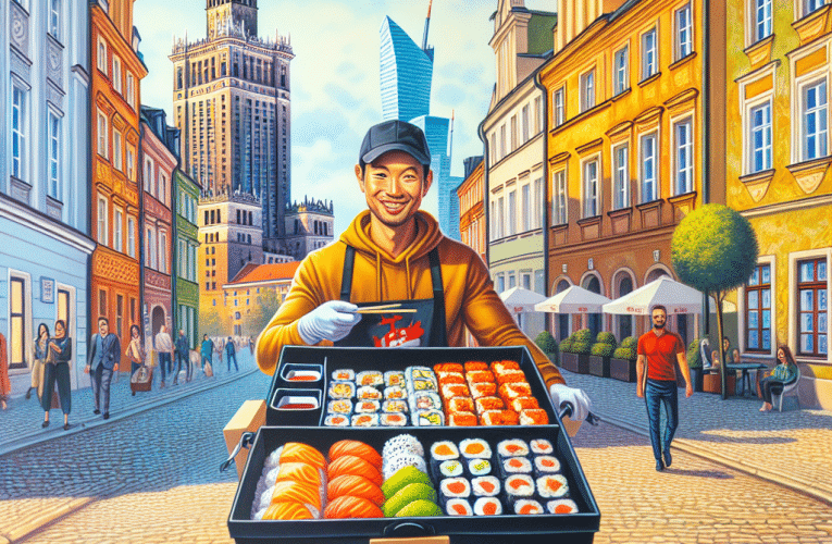 Sushi Wawer Dostawa – Gdzie zamówić najlepsze sushi w Wawrze?