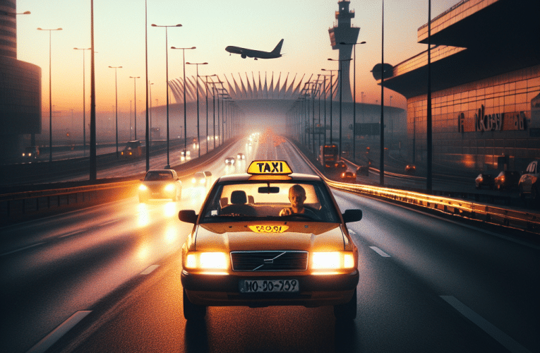 Taxi na lotnisko Warszawa: Poradnik jak szybko i tanio dotrzeć na warszawskie lotnisko