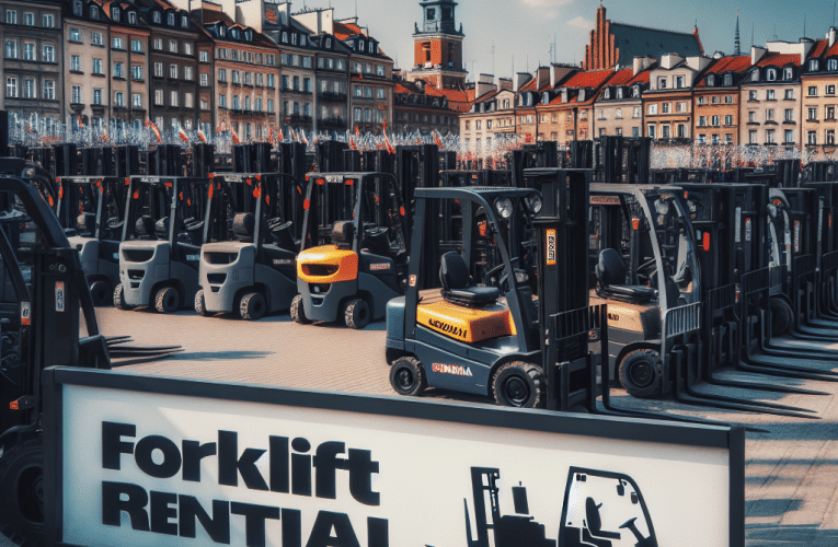 Wynajem wózków widłowych w Warszawie – kompletny przewodnik dla przedsiębiorców