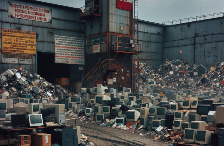 Elektrozłom w Warszawie: Jak prawidłowo recyklingować stare urządzenia elektroniczne?