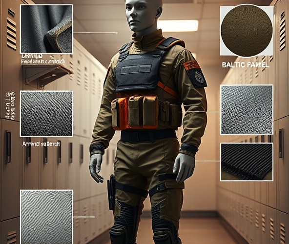 Jakie materiały w ubraniu koszarowym straży najlepiej chronią?