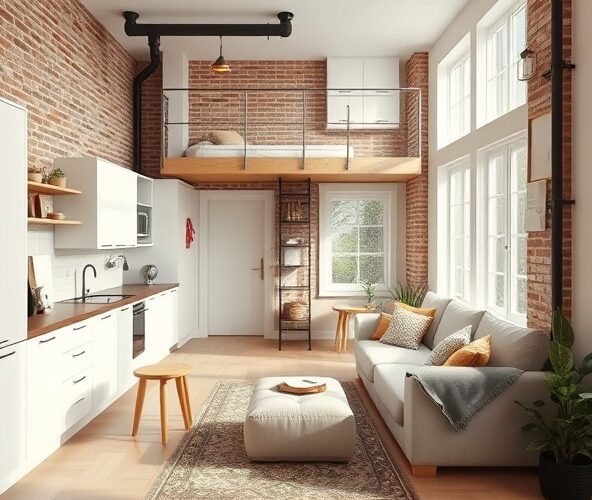 Jak urządzić 25 m2 w Łodzi, by obniżyć koszt aranżacji wnętrz?