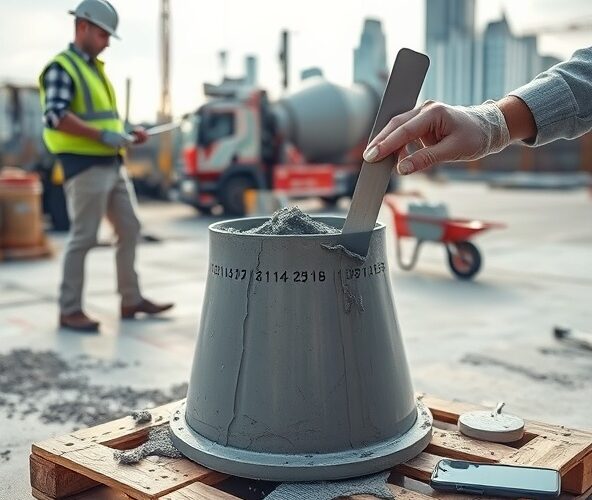 Jak przy odbiorze betonu zwykłego w Warszawie sprawdzić konsystencję?