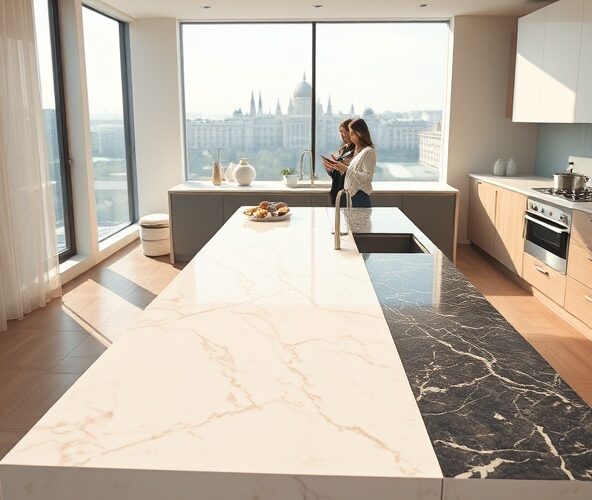 Jak w Warszawie wybrać trwałe blaty kuchenne marmurowe do 3000 zł/mb?
