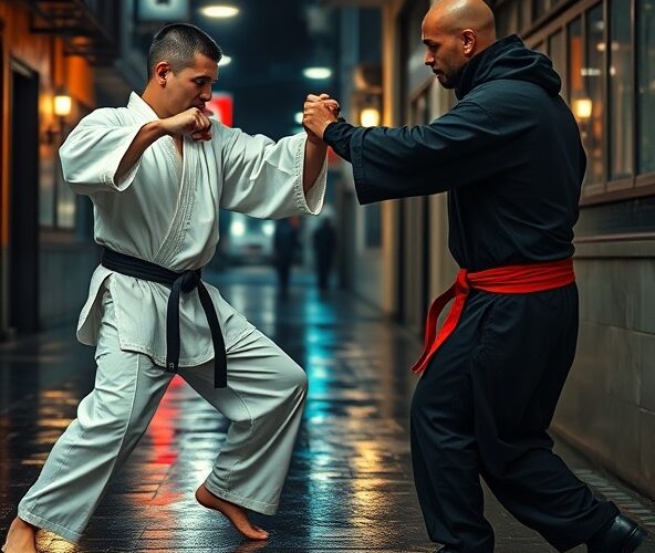 Czym się różni karate od kung fu dla samoobrony na ulicy?