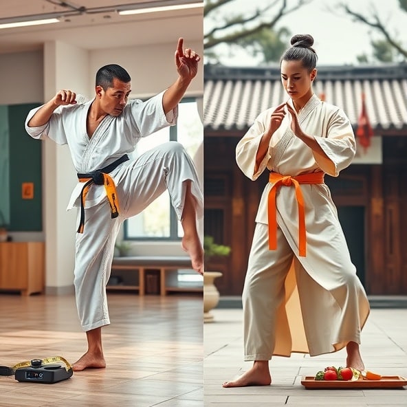 czym się różni karate od kung fu