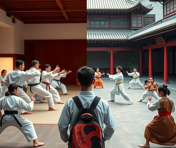 Czym się różni karate od kung fu przy wyborze kursu samoobrony?