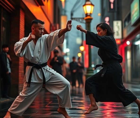 Czym się różni karate od kung fu w praktycznej samoobronie na ulicy?