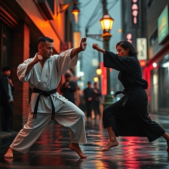 czym się różni karate od kung fu