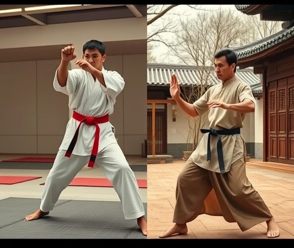 Czym się różni karate od kung fu dla samoobrony i szybkiego startu?