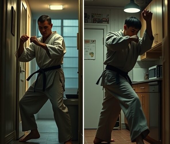 Czym się różni karate od kung fu dla samoobrony w ciasnych przestrzeniach?