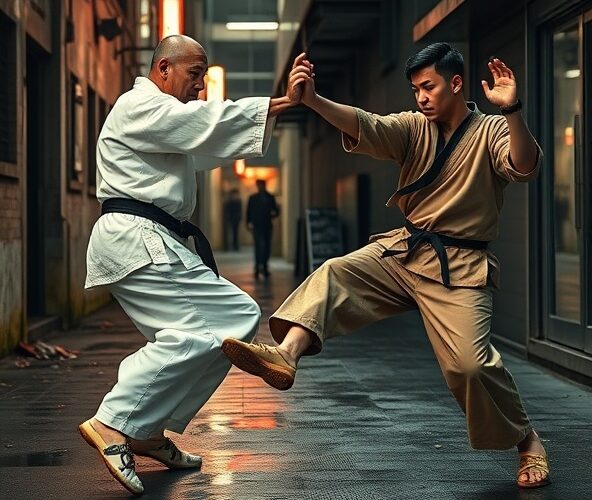 Czym się różni karate od kung fu w realnej obronie ulicznej?