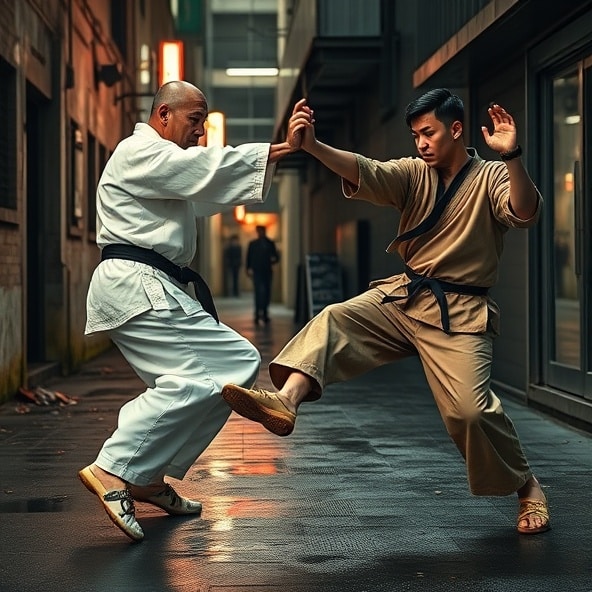 czym się różni karate od kung fu