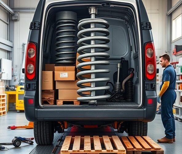 Jak dobrać sprężyny pomocnicze Opel Vivaro B pod ładunek 300–500 kg?