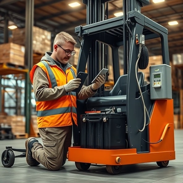 baterie do wózka widłowego