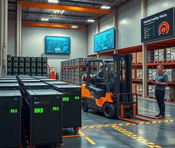 Jak właściciel floty zmniejszy przestoje spowodowane bateriami do wózków widłowych?
