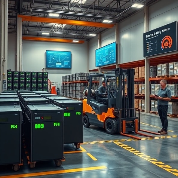 baterie do wózka widłowego