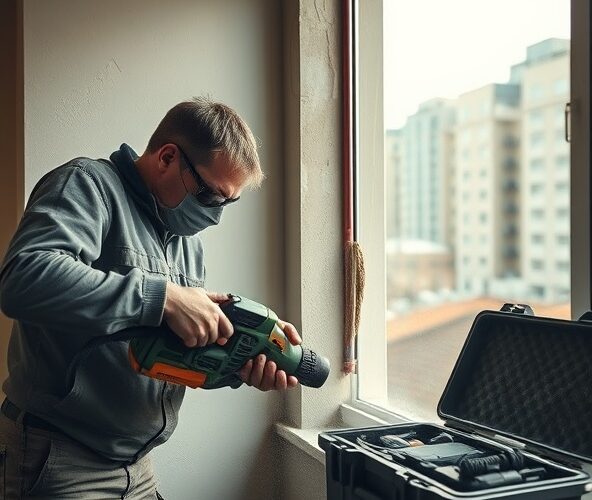 Czy bruzdownica z wypożyczalni w Warszawie opłaca się przy jednorazowym kuciu pod instalacje w bloku?