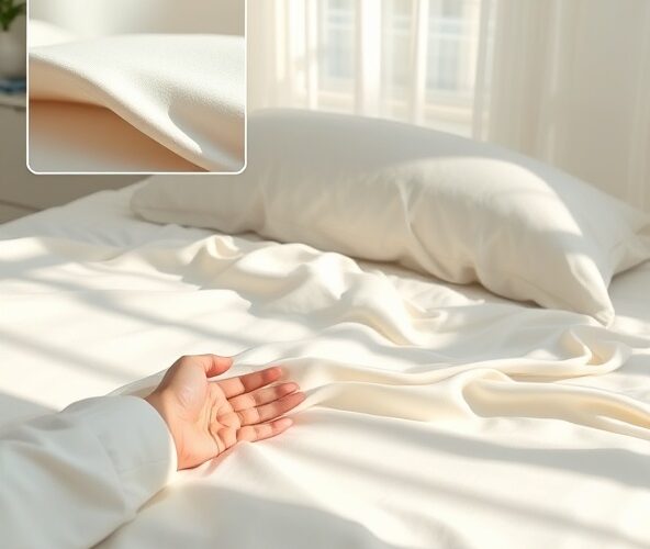 Czy pościel z satyny bawełnianej zmniejsza objawy alergii skórnej?