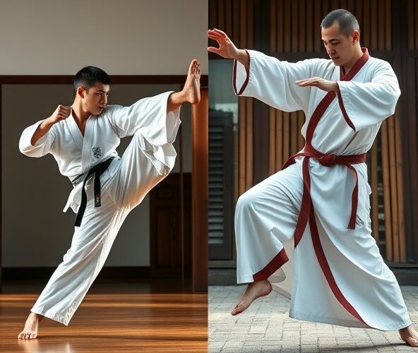 Czym się różni karate od kung fu pod kątem samoobrony?