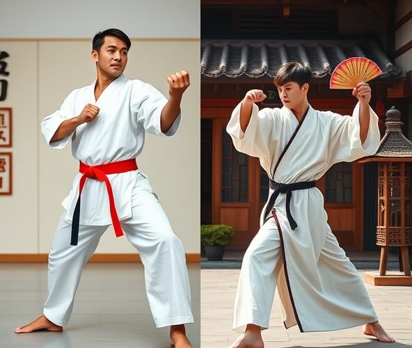 Czym się różni karate od kung fu — wybór dla początkujących?