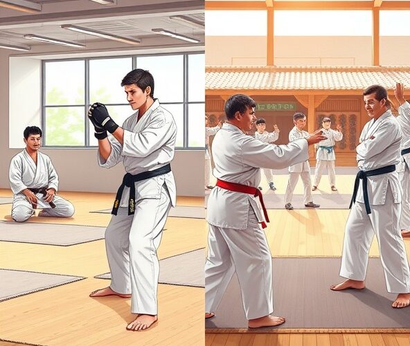 Czy karate i kung fu różnią się bezpieczeństwem dla początkujących?