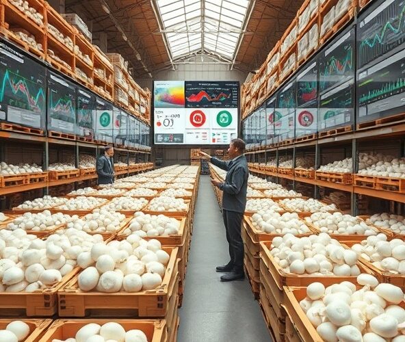 Jak hurtownia pieczarek może prognozować popyt, by ograniczyć straty?