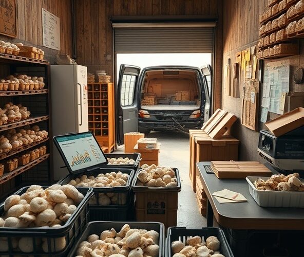 Mała hurtownia pieczarek: prognozowanie popytu bez specjalisty zmniejszy braki?