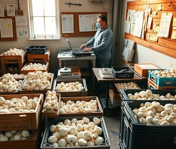 Mała hurtownia pieczarek: prognozowanie popytu bez specjalisty zmniejszy braki?