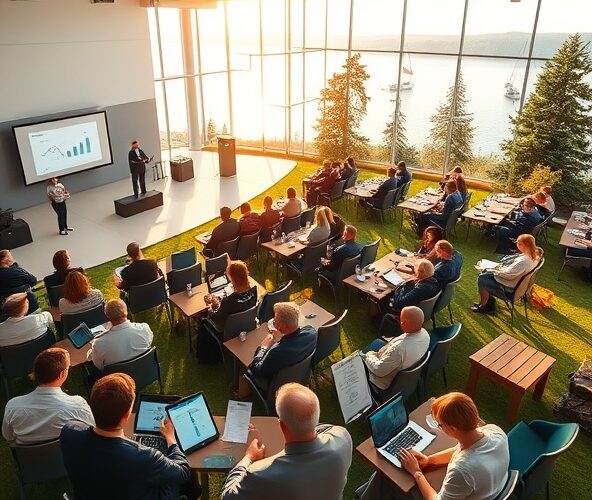 Jak zorganizować konferencję na Mazurach dla 80 osób za 50 tys. zł?