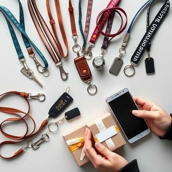 personalizowane smycze do kluczy