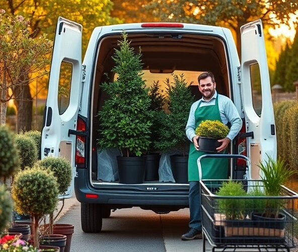 Czy szkółka drzew i krzewów ozdobnych powinna oferować dostawę?
