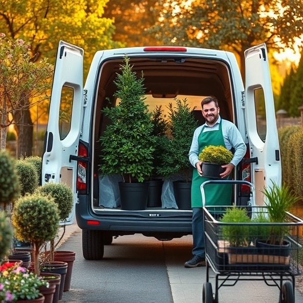 szkółka drzew i krzewów ozdobnych