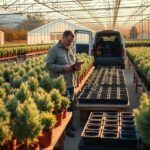 szkółka krzewów grodzisk