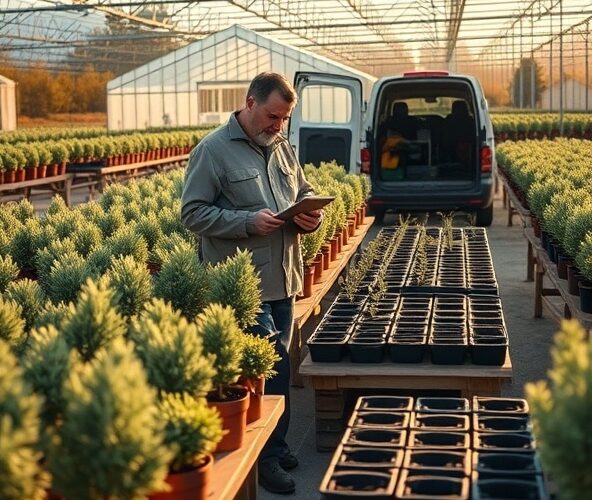 Jak właściciel szkółki krzewów w Grodzisku uniknie nadprodukcji?