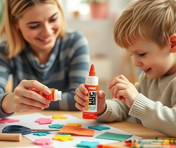 Który UHU klej dla przedszkolaków szybko schnie i jest bezpieczny?