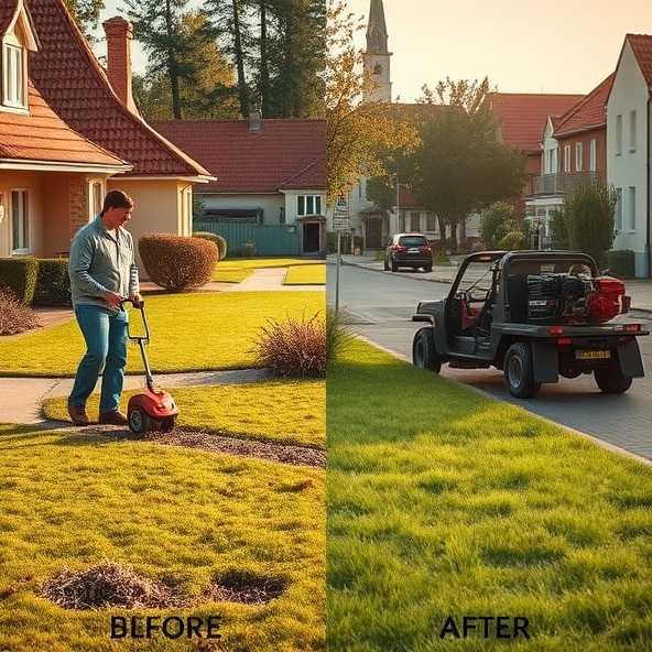 wertykulacja trawników grodzisk mazowiecki