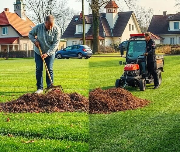 Wertykulacja trawników w Grodzisku Mazowieckim — samemu czy zlecić?