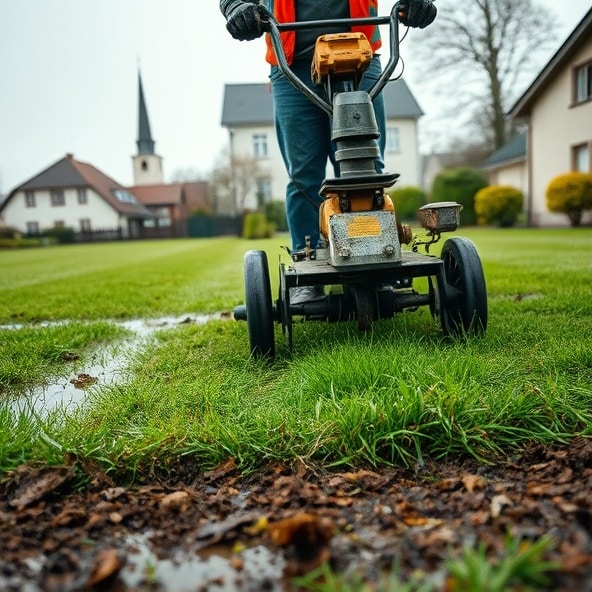 wertykulacja trawników grodzisk mazowiecki