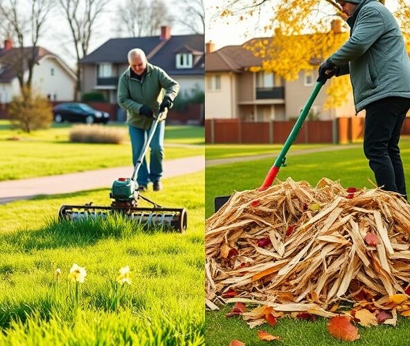 Wertykulacja trawników w Grodzisku Mazowieckim wiosną czy jesienią?