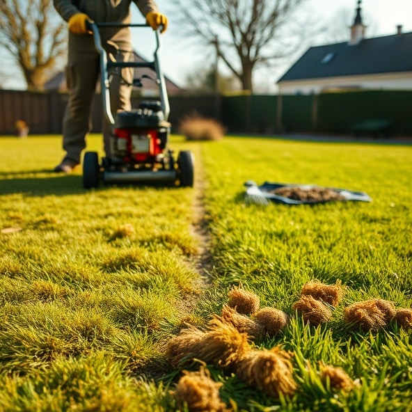 wertykulacja trawników grodzisk mazowiecki