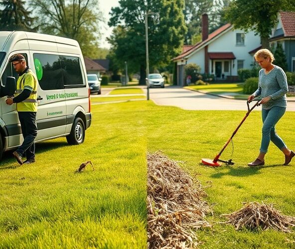 Wertykulacja trawników w Grodzisku Mazowieckim: firma czy samemu?
