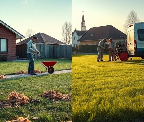 Wertykulacja trawników w Grodzisku Mazowieckim: wynająć czy zlecić?